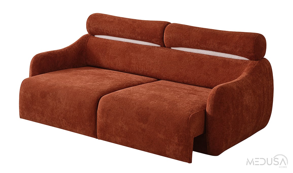 Medusa Home Mobilya - Mimoza Motorlu Üçlü Koltuk