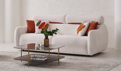 Medusa Home - Mimoza Sabit Üçlü Koltuk Medusa Home - Mimoza Sabit Üçlü Koltuk