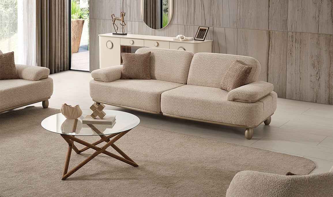 Medusa Home Mobilya - Mind Üçlü Koltuk