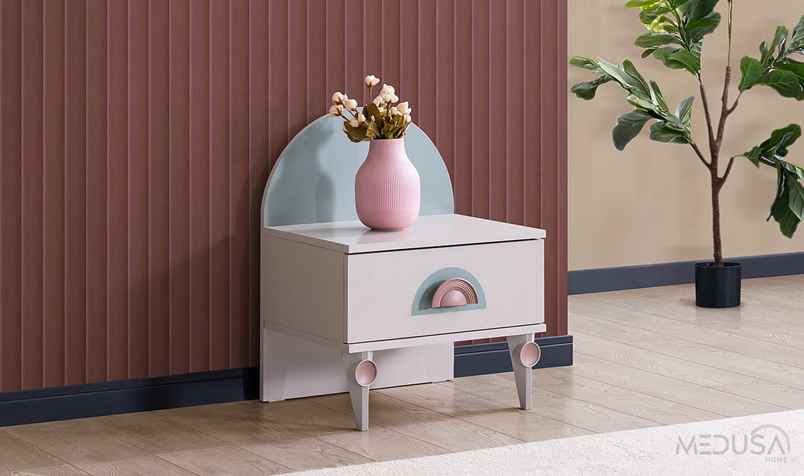 Medusa Home Mobilya - Mint 3 Kapaklı Çocuk Odası