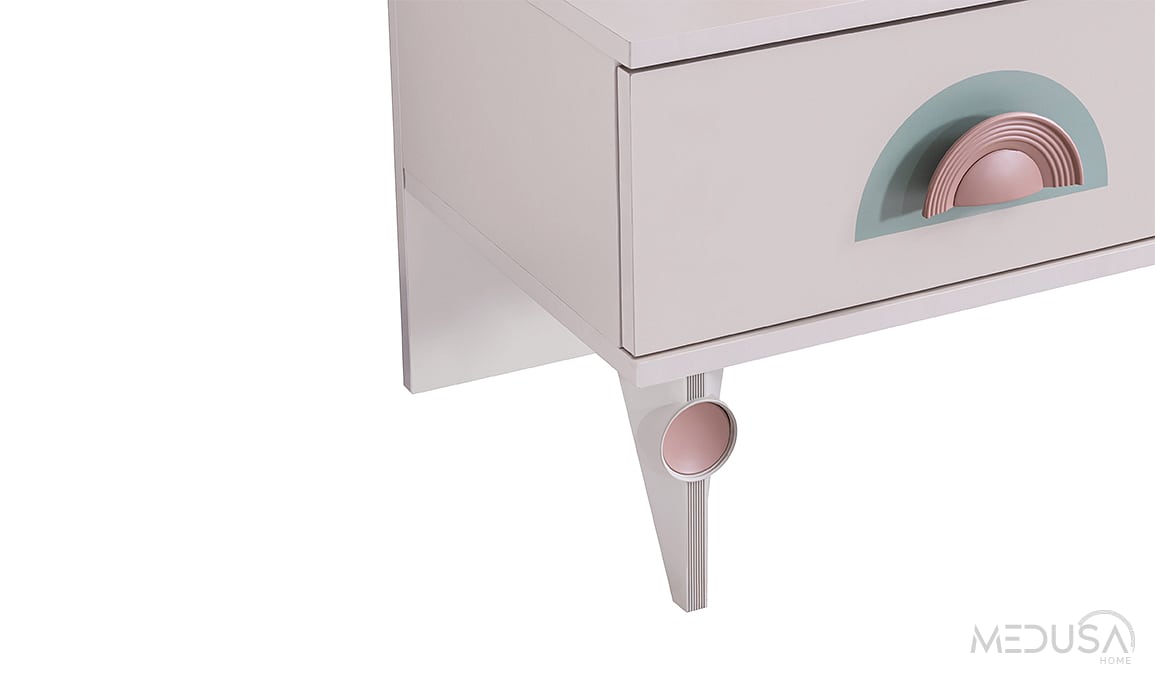 Medusa Home Mobilya - Mint 3 Kapaklı Çocuk Odası
