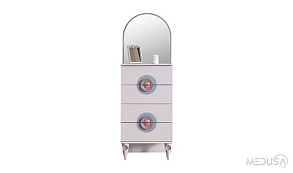 Medusa Home Mobilya - Mint 3 Kapaklı Çocuk Odası