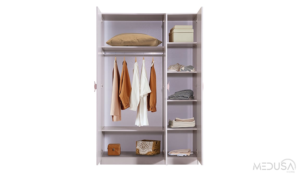 Medusa Home Mobilya - Mint 3 Kapaklı Gardırop