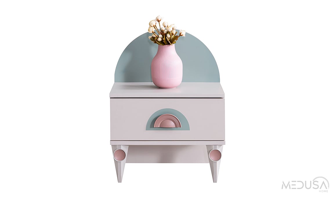 Medusa Home Mobilya - Mint 4 Kapaklı Çocuk Odası
