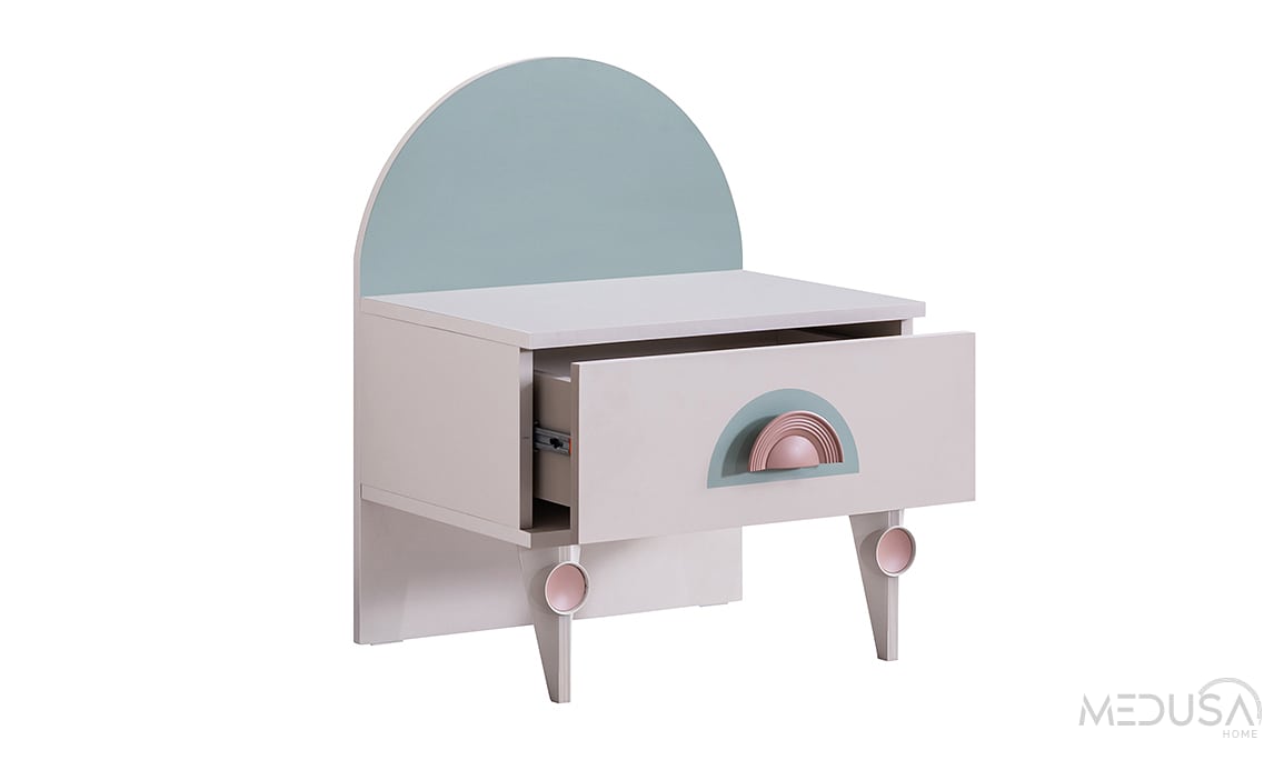 Medusa Home Mobilya - Mint 4 Kapaklı Çocuk Odası