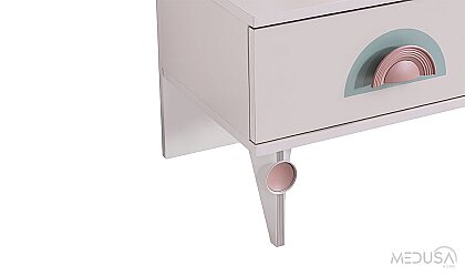 Medusa Home Mobilya - Mint 4 Kapaklı Çocuk Odası
