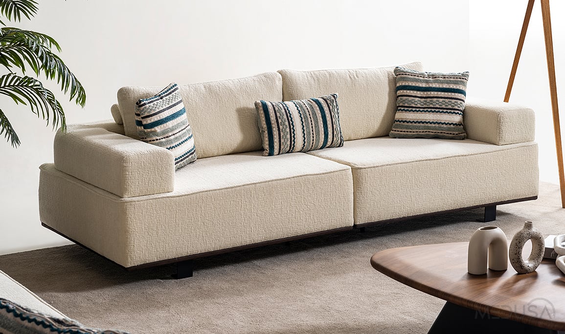 Medusa Home Mobilya - Mint Üçlü Koltuk