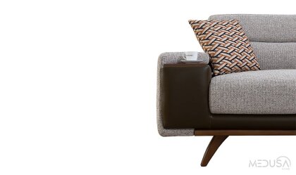 Medusa Home Mobilya - Minutti Üçlü Koltuk