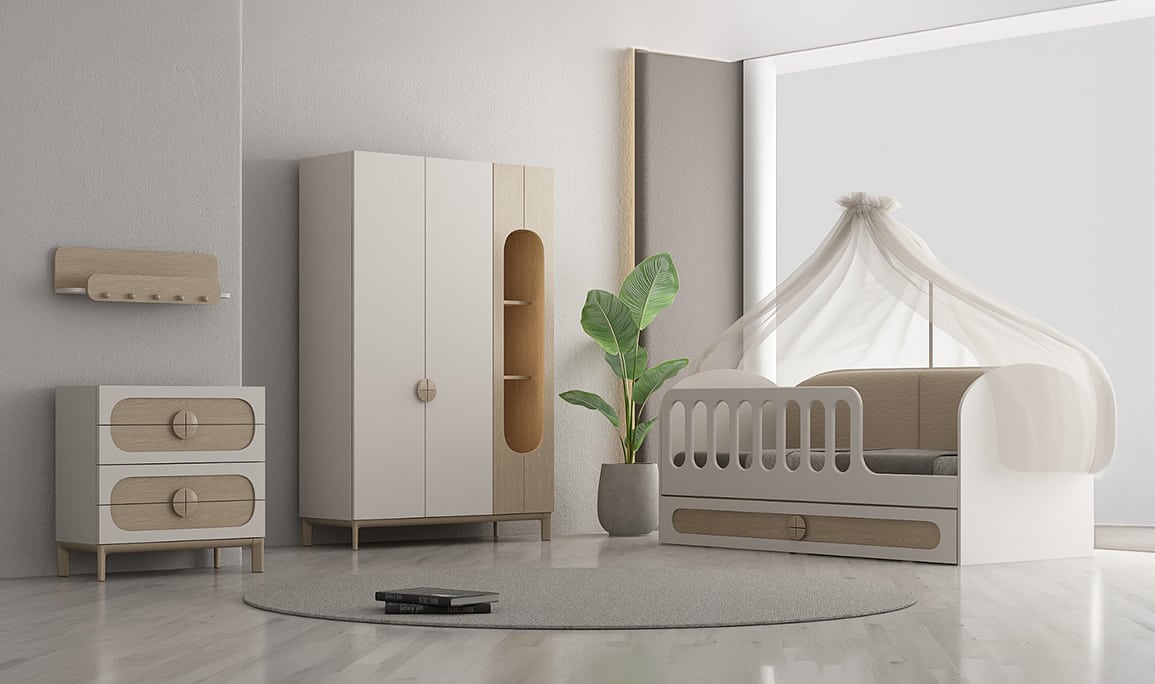 Medusa Home Mobilya - Mira Bebek Odası