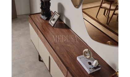 Medusa Home Mobilya - Mirabella Ceviz Konsol