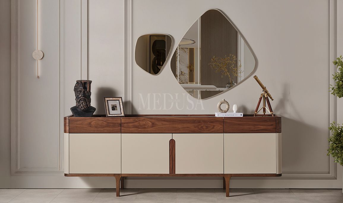 Medusa Home Mobilya - Mirabella Ceviz Yemek Odası