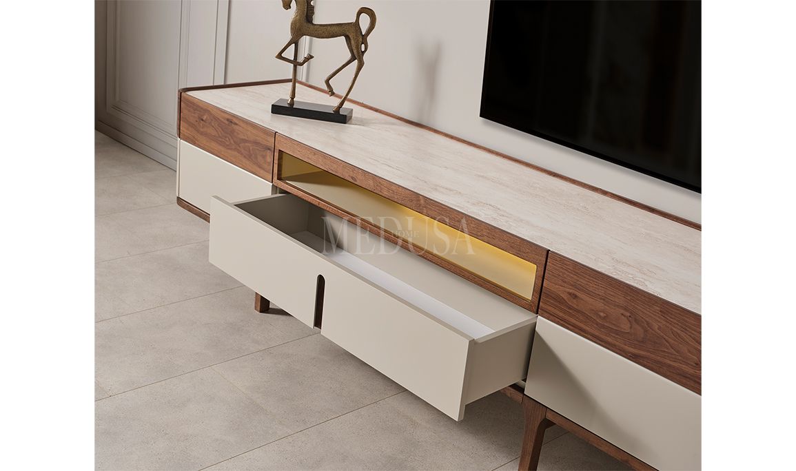 Medusa Home Mobilya - Mirabella Mermer Tv Ünitesi