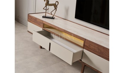 Medusa Home Mobilya - Mirabella Mermer Tv Ünitesi