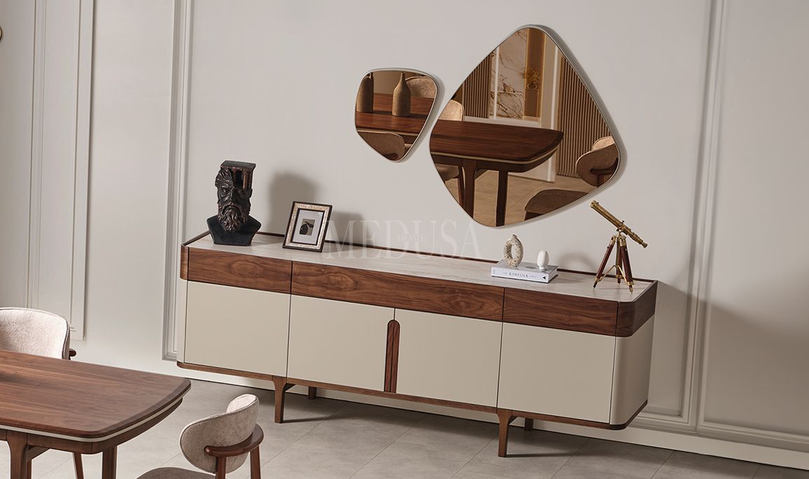 Medusa Home Mobilya - Mirabella Mermer Yemek Odası