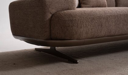 Medusa Home Mobilya - Mirae Kahve Üçlü Koltuk