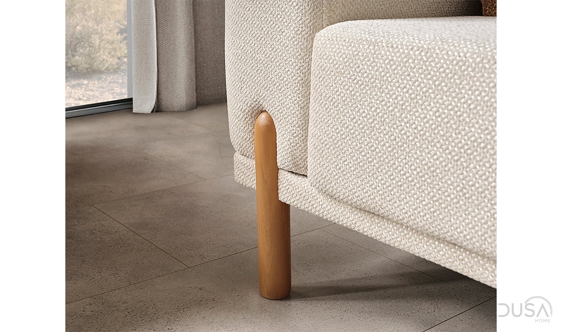 Medusa Home Mobilya - Mirage Bohem Beyaz Üçlü Koltuk