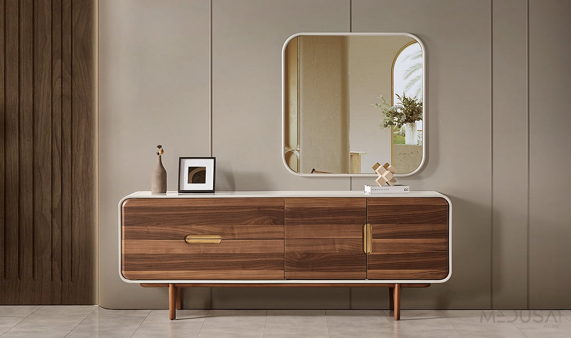 Medusa Home Mobilya - Miral Ceviz Konsol