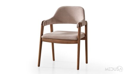Medusa Home Mobilya - Miral Ceviz Sandalye