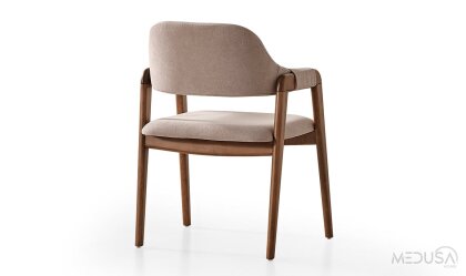 Medusa Home Mobilya - Miral Ceviz Sandalye