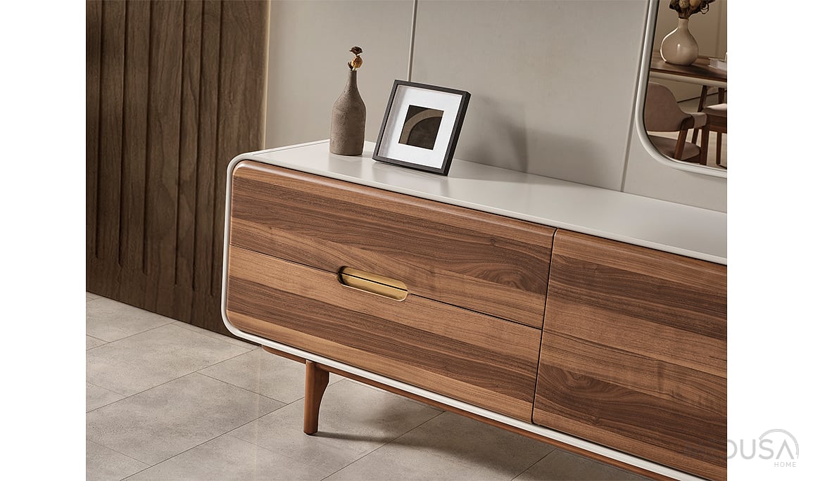 Medusa Home Mobilya - Miral Ceviz Yemek Odası