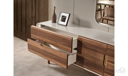 Medusa Home Mobilya - Miral Ceviz Yemek Odası