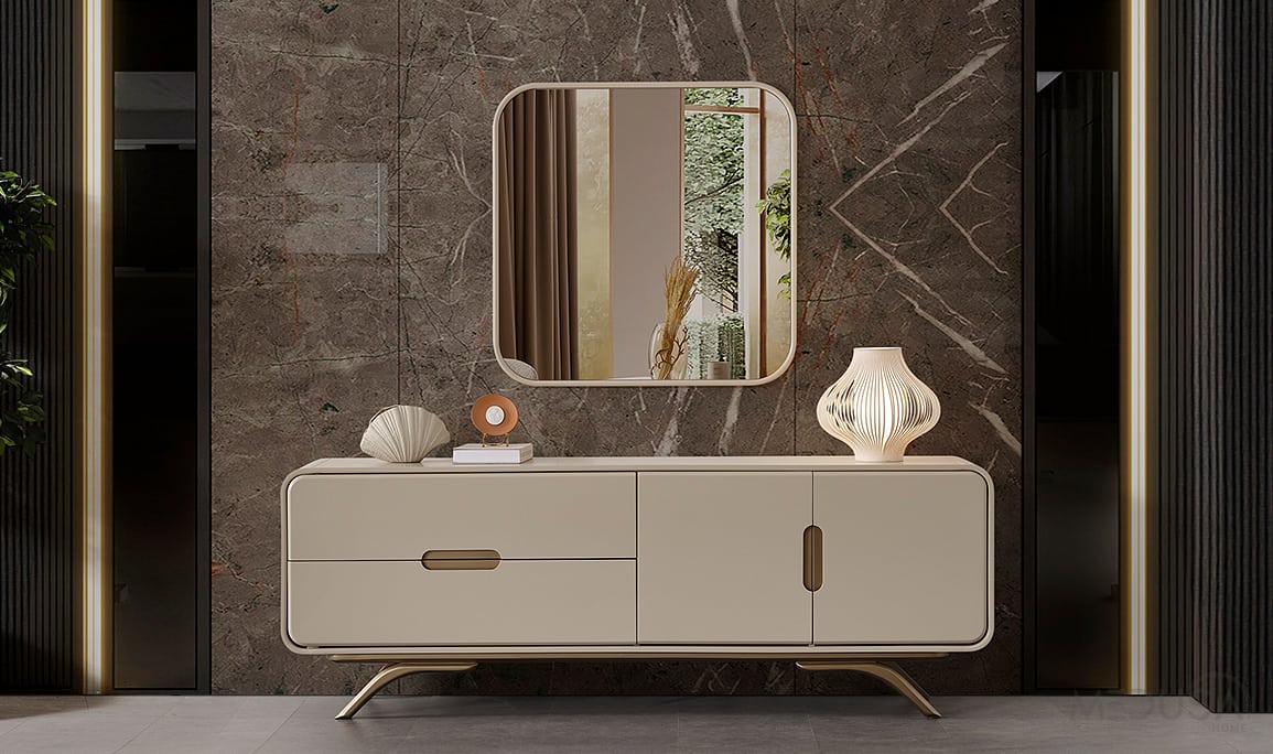 Medusa Home Mobilya - Miral Krem Konsol