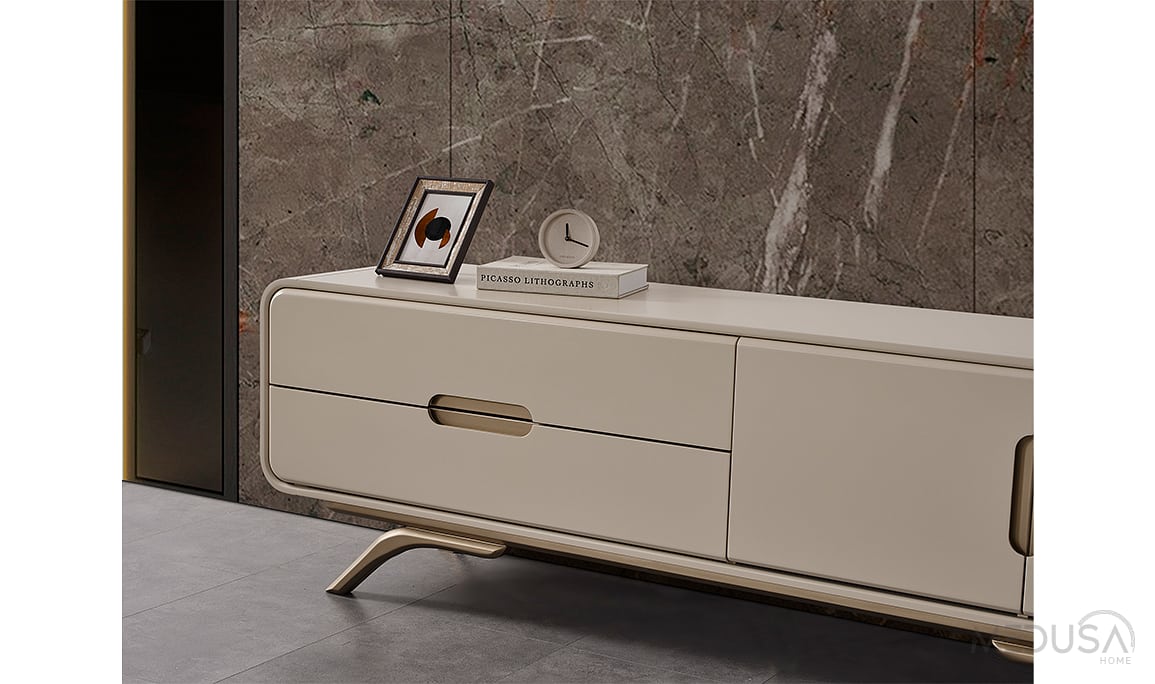 Medusa Home Mobilya - Miral Krem Yemek Odası