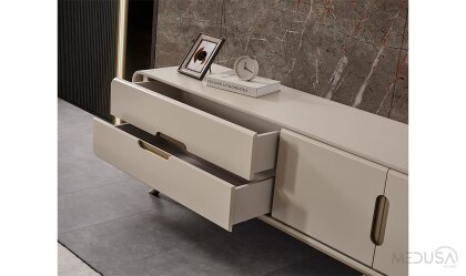 Medusa Home Mobilya - Miral Krem Yemek Odası