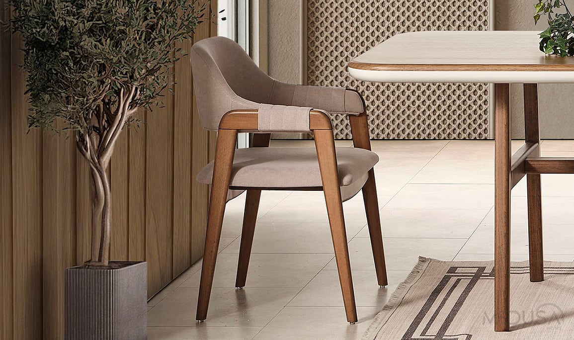 Medusa Home Mobilya - Miral Meşe Sandalye