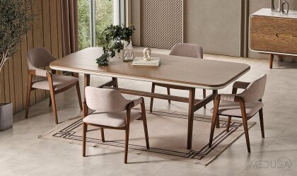 Medusa Home - Miral Meşe Yemek Masası Medusa Home - Miral Meşe Yemek Masası