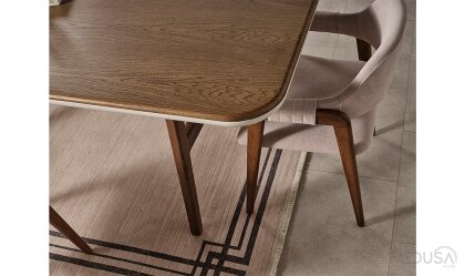 Medusa Home Mobilya - Miral Meşe Yemek Masası