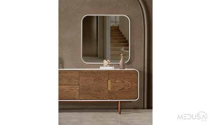 Medusa Home Mobilya - Miral Meşe Yemek Odası
