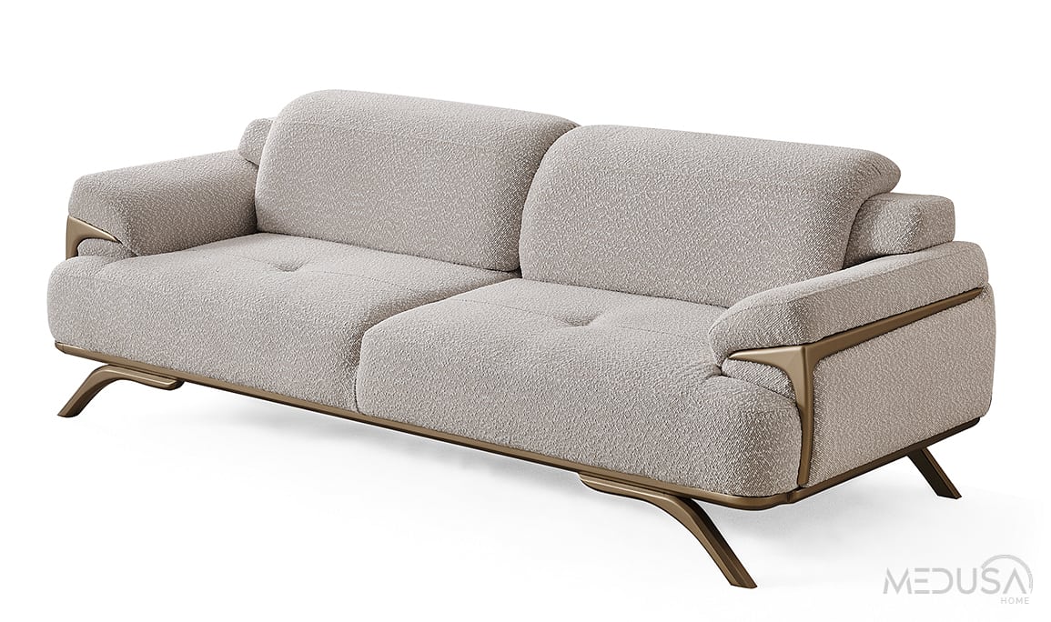 Medusa Home Mobilya - Miral Üçlü Koltuk