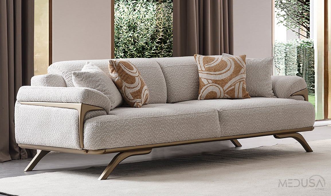 Medusa Home Mobilya - Miral Üçlü Koltuk