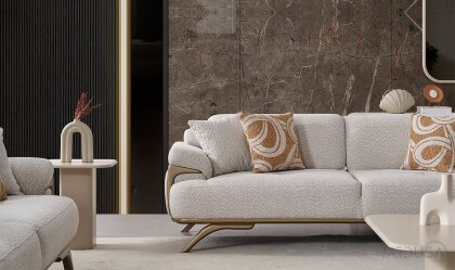 Medusa Home Mobilya - Miral Üçlü Koltuk