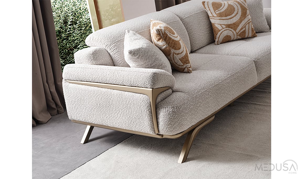 Medusa Home Mobilya - Miral Üçlü Koltuk