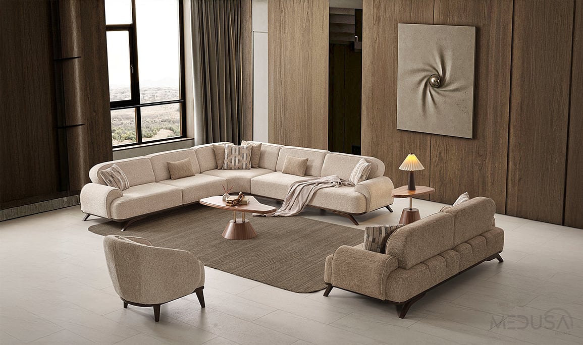 Medusa Home Mobilya - Mirea Köşe Takımı