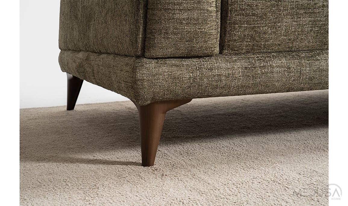 Medusa Home Mobilya - Mirel Yeşil Üçlü Koltuk