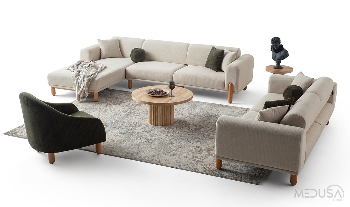 Medusa Home Mobilya - Misty Relax Köşe Takımı