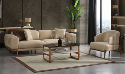Medusa Home Mobilya - Mobel Üçlü Koltuk