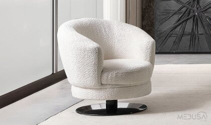 Medusa Home Mobilya - Mocca Döner Berjer