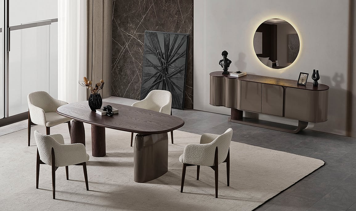 Medusa Home Mobilya - Mocca Yemek Odası