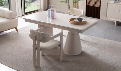 Medusa Home Mobilya - Mocha Açılır Yemek Masası