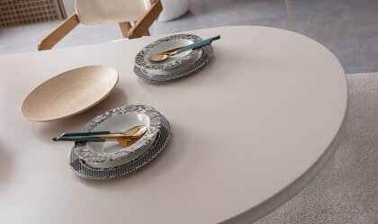 Medusa Home Mobilya - Mocha Sabit Yemek Masası