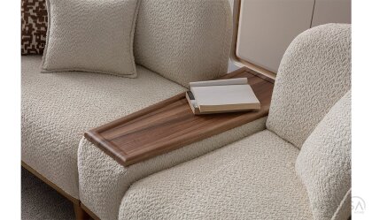 Medusa Home Mobilya - Mocha Sehpalı Üçlü Koltuk