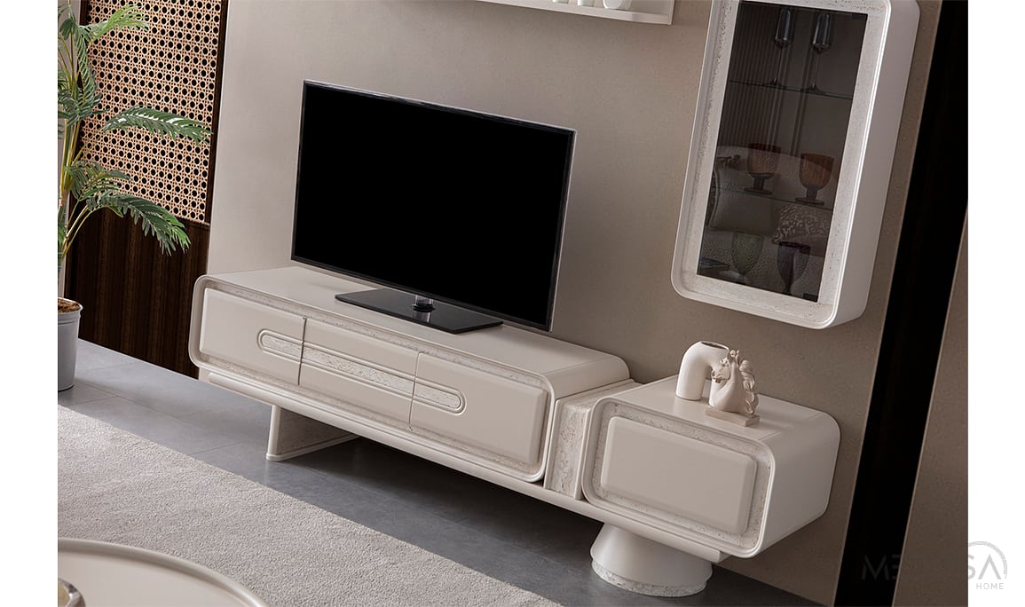 Medusa Home Mobilya - Mocha Traverten Yemek Odası