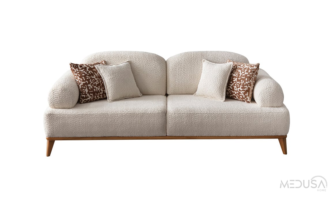Medusa Home Mobilya - Mocha Üçlü Koltuk