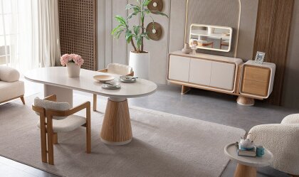 Medusa Home Mobilya - Mocha Yemek Odası