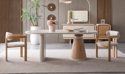 Medusa Home Mobilya - Mocha Yemek Odası