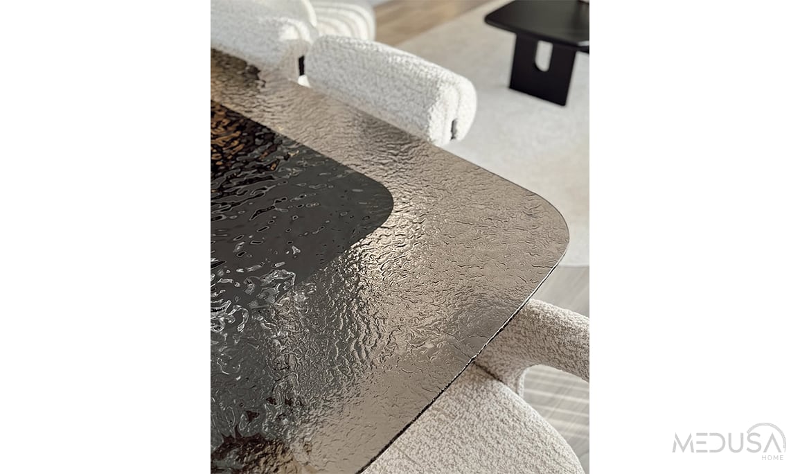 Medusa Home Mobilya - Mochi Glass Yemek Masası